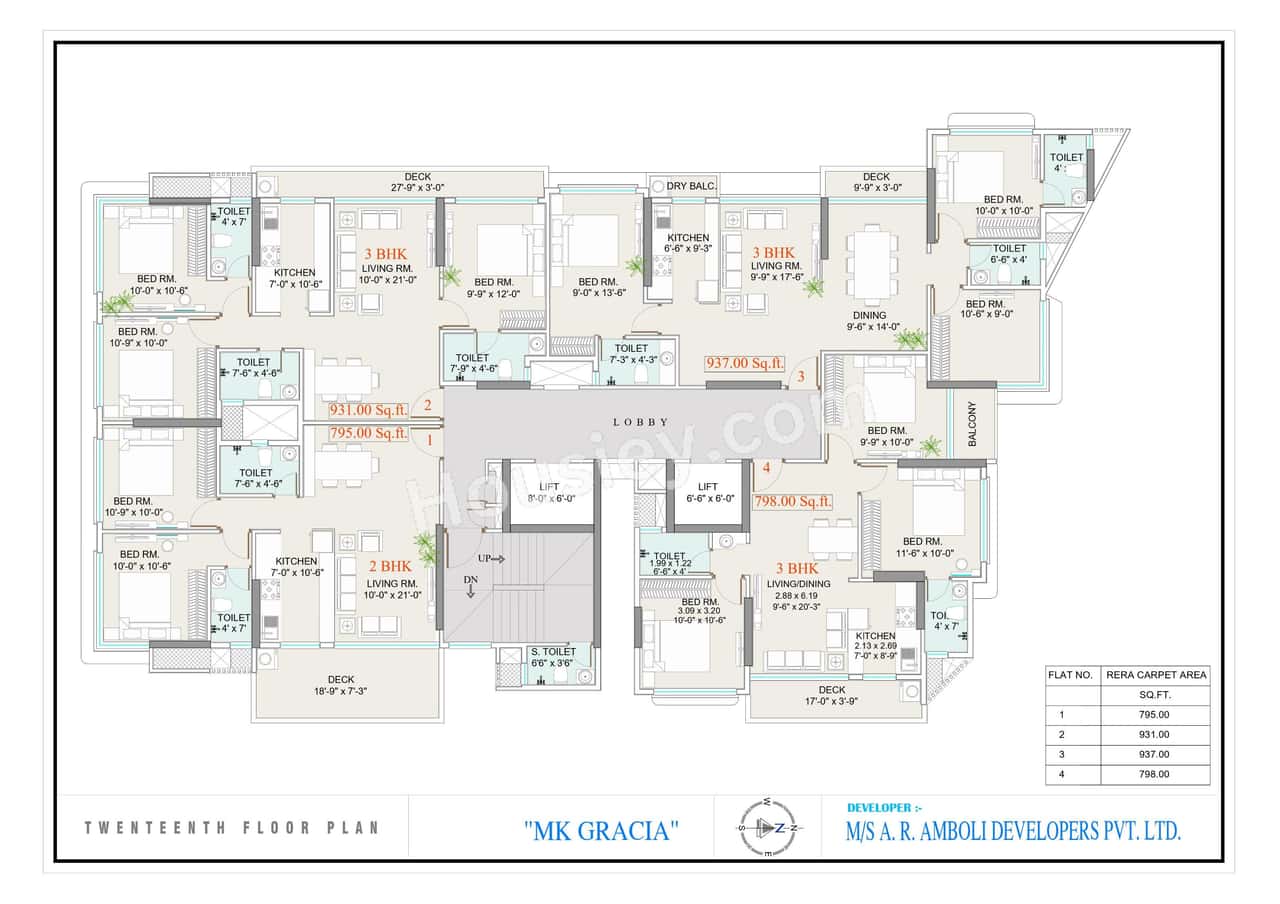MK Gracia Floor plan 1