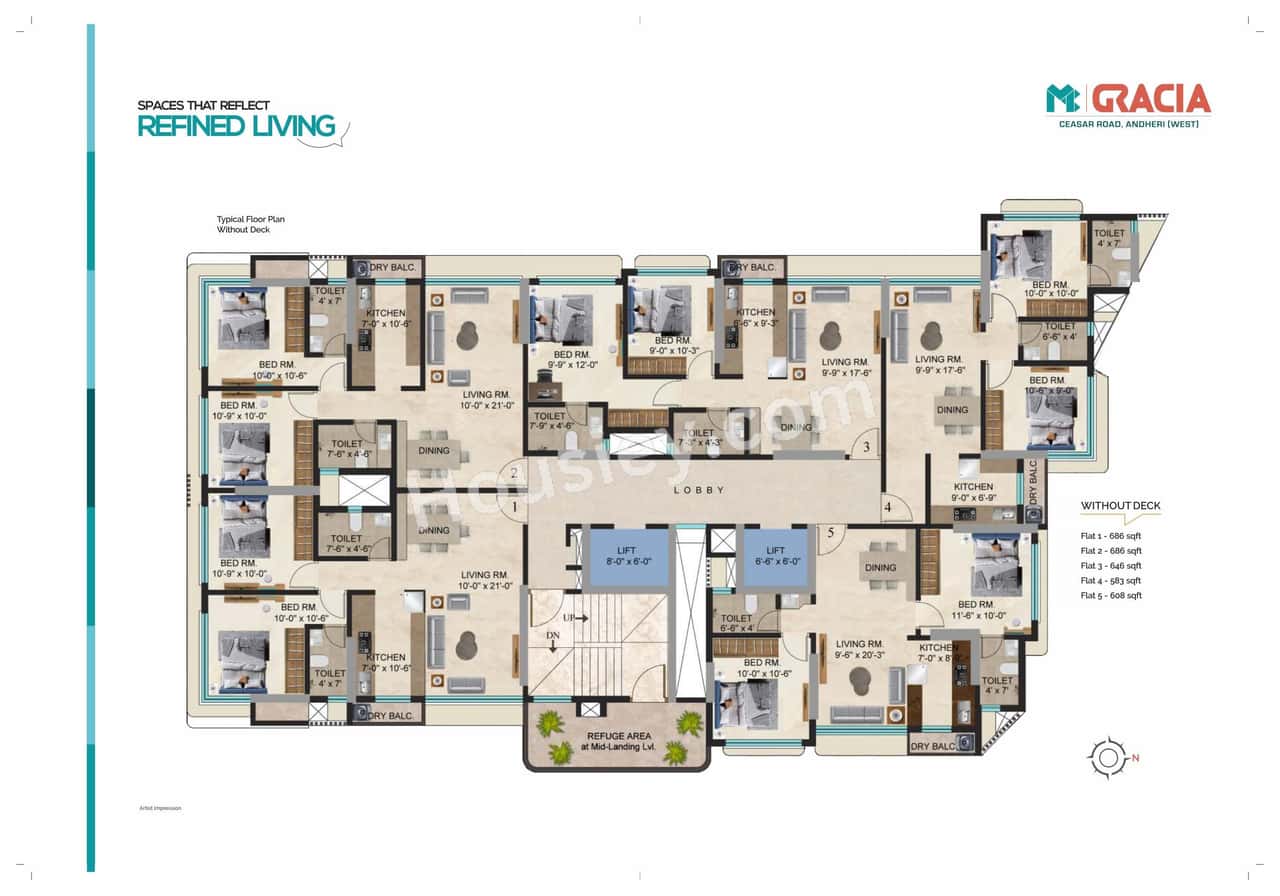 MK Gracia Floor plan 3