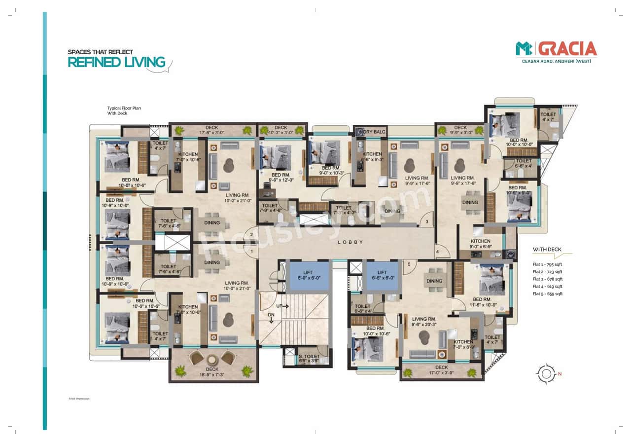 MK Gracia Floor plan 4