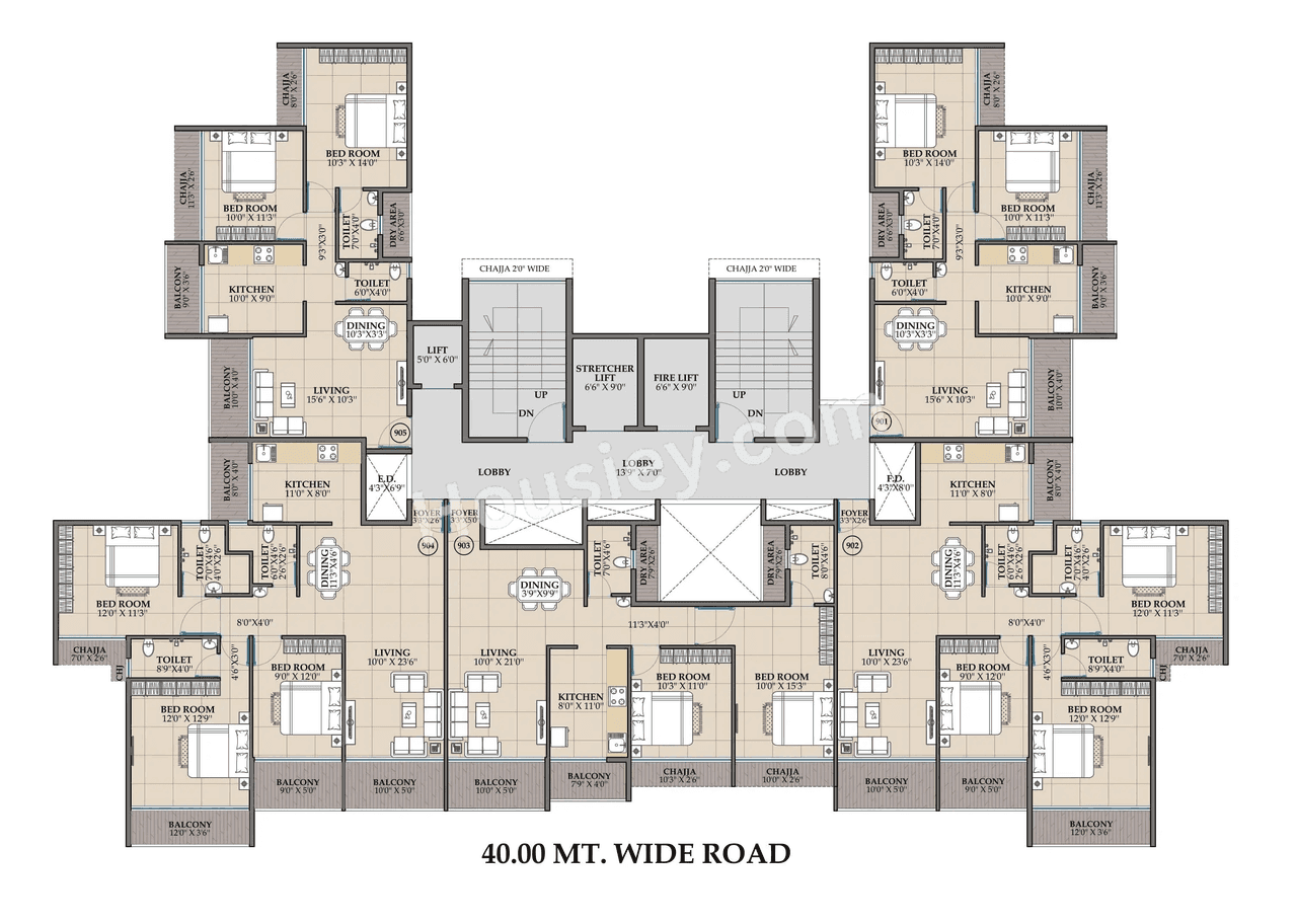 NMS One 27 Floor plan 1