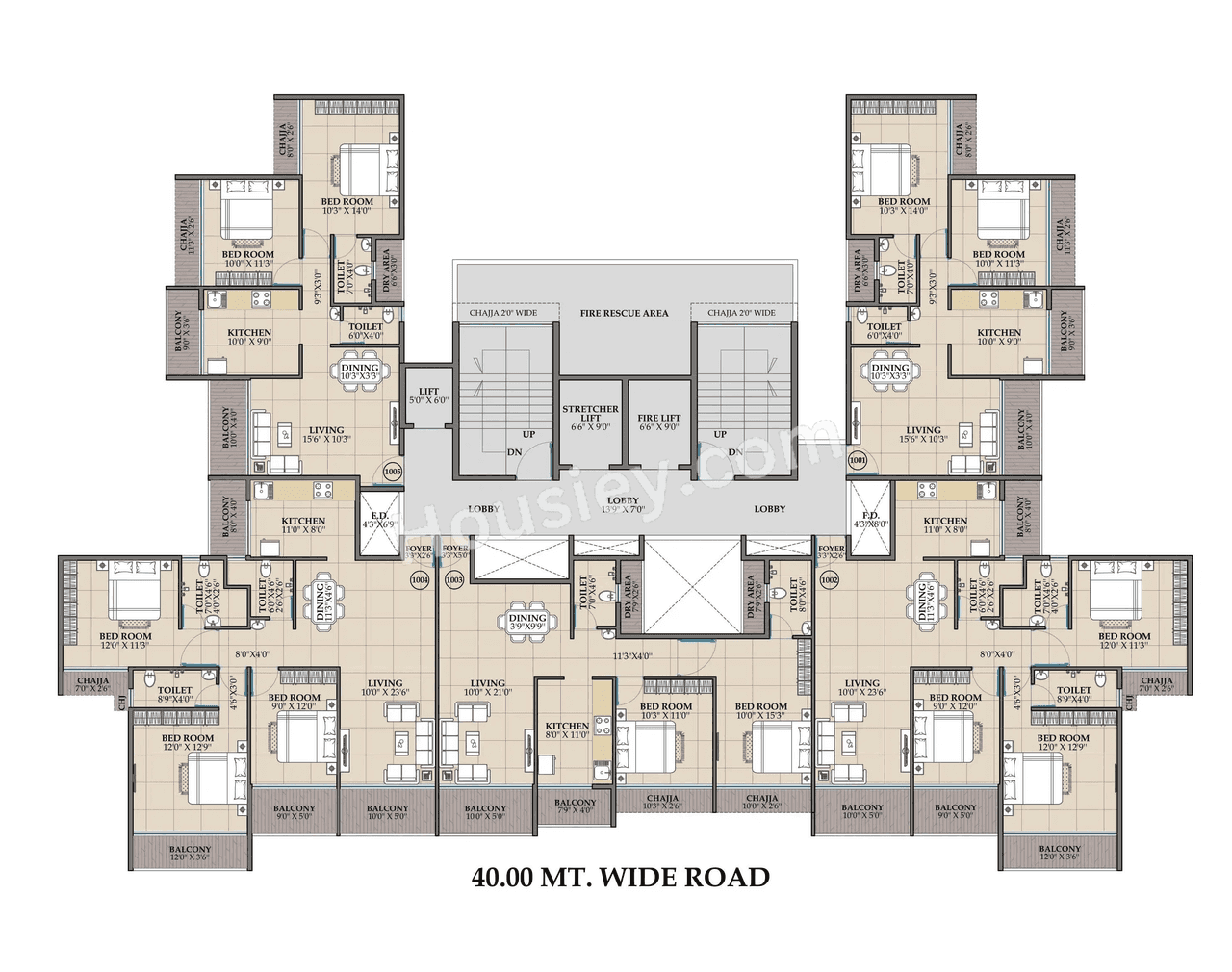 NMS One 27 Floor plan 2