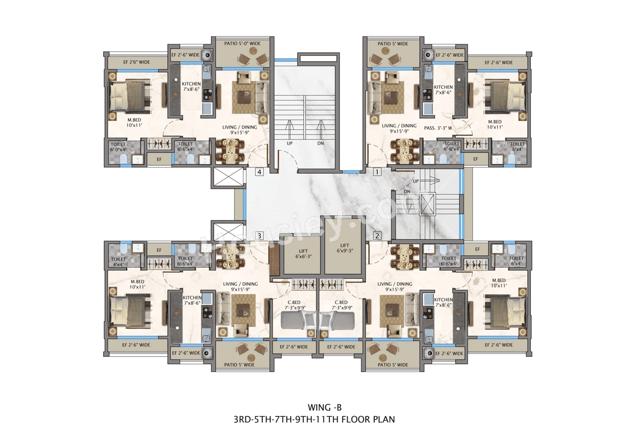Opal Flora Floor Plan