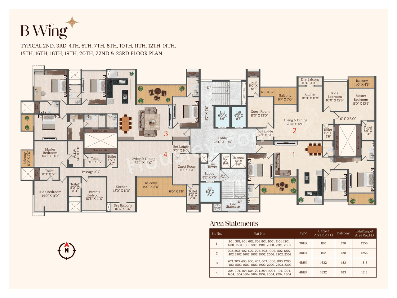 PK Canopus Floor plan 2