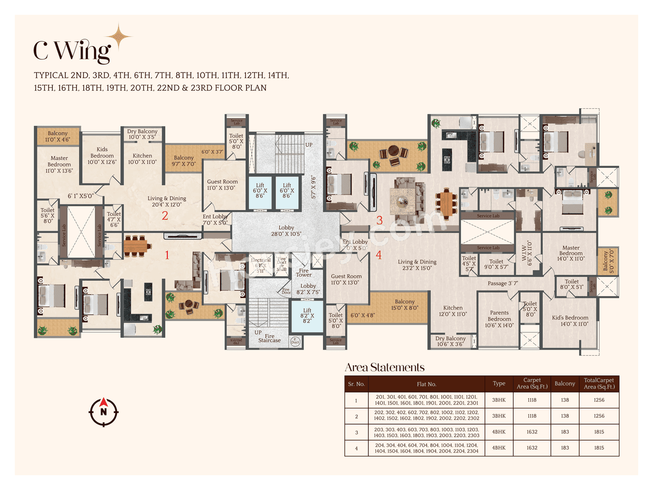 PK Canopus Floor plan 4
