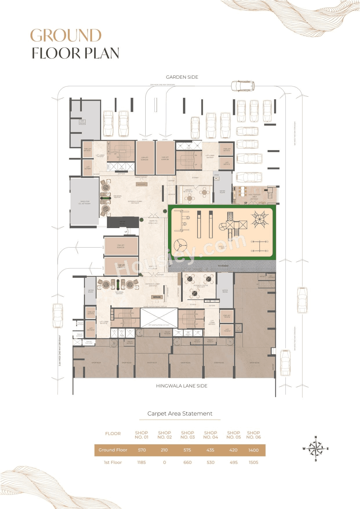 PSK Aura Floor plan 1