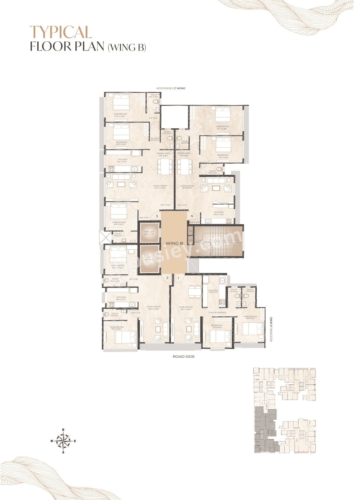 PSK Aura Floor plan 3