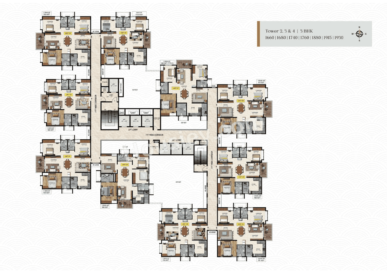 Raghava Wave Floor plan 8