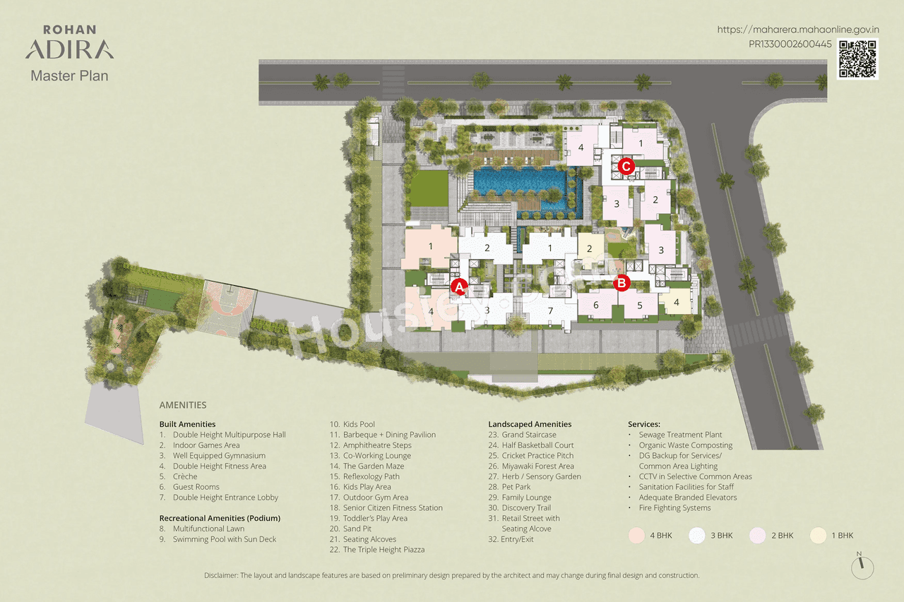 Rohan Adira Floor plan 2