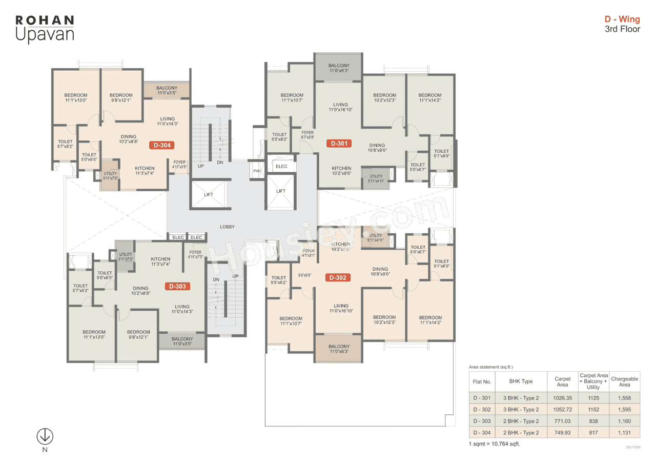 Rohan Upavan Floor plan 8