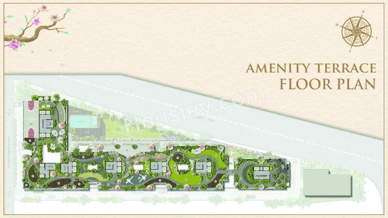 Roswalt Raya Floor plan 1