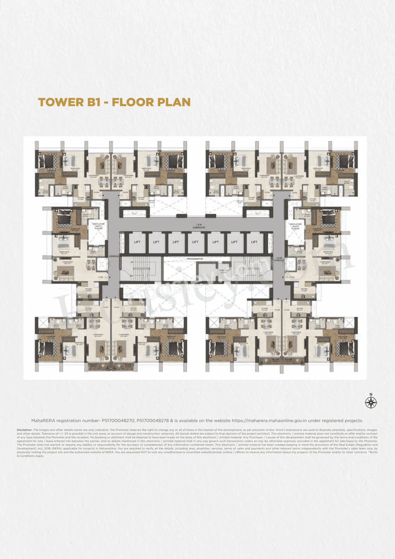Runwal One Floor plan 1