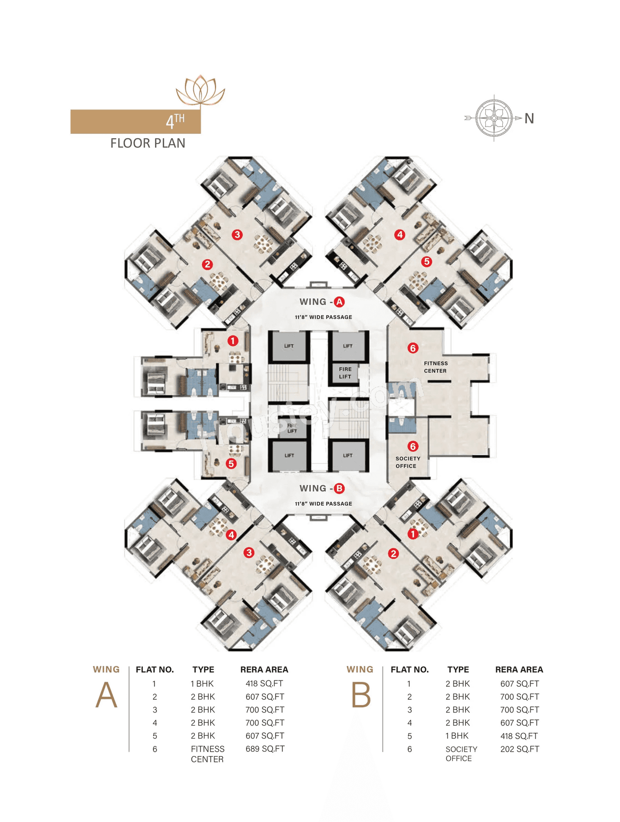 S D Crown Floor plan 1
