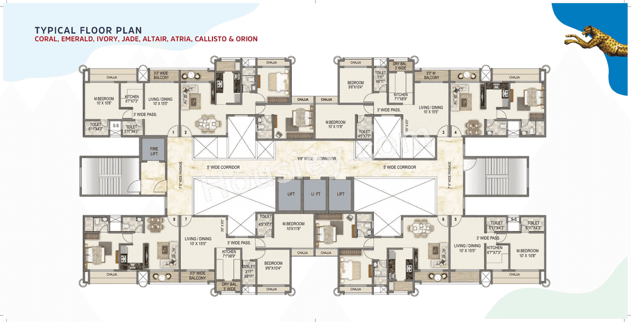 Sai Sun City Floor plan 3