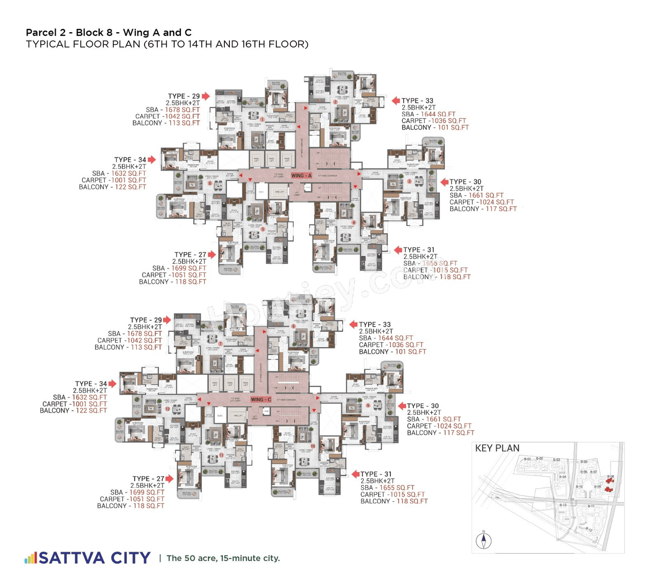 Sattva City Floor plan 8