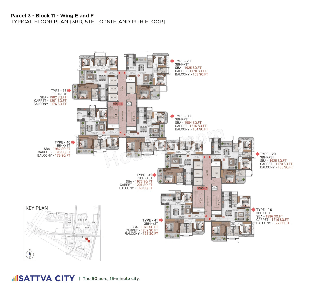 Sattva City Floor plan 13