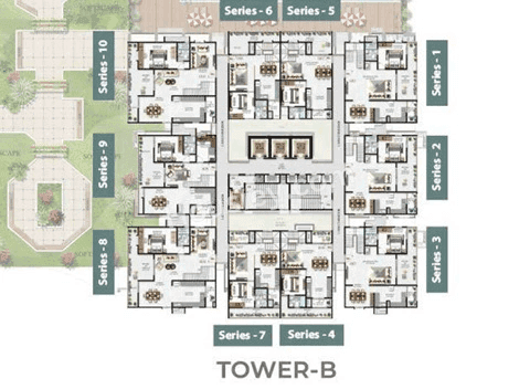 SBR Minara Floor plan 3