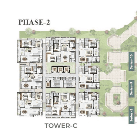 SBR Minara Floor plan 4