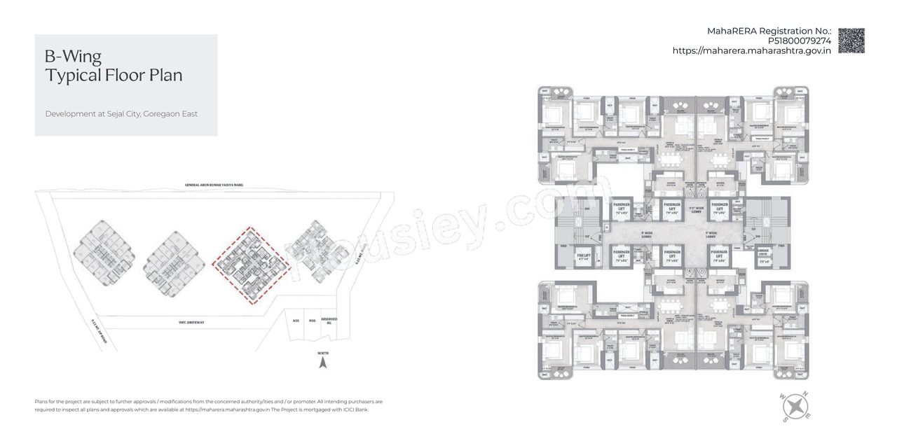 Sejal City Floor Plan