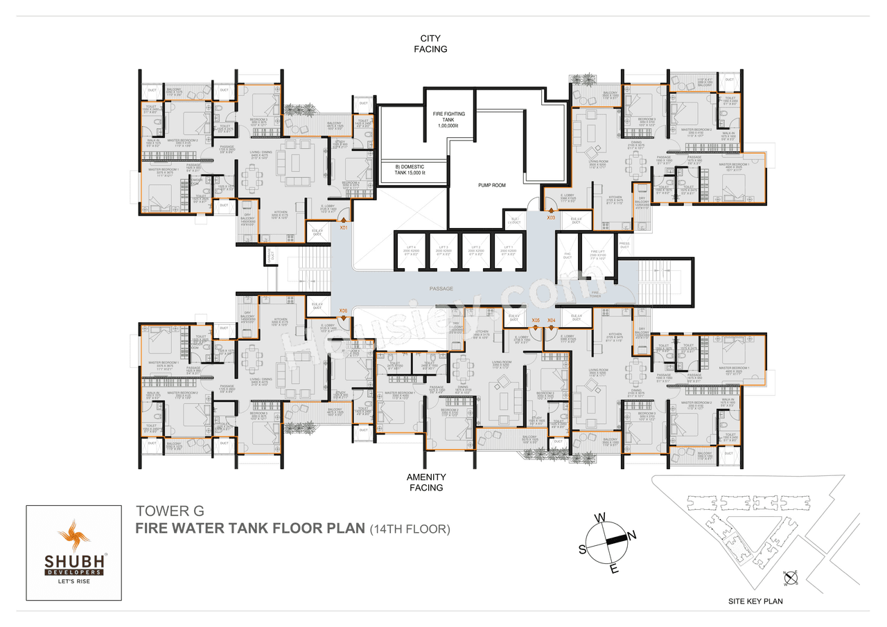 Shubh Veda Floor plan 8