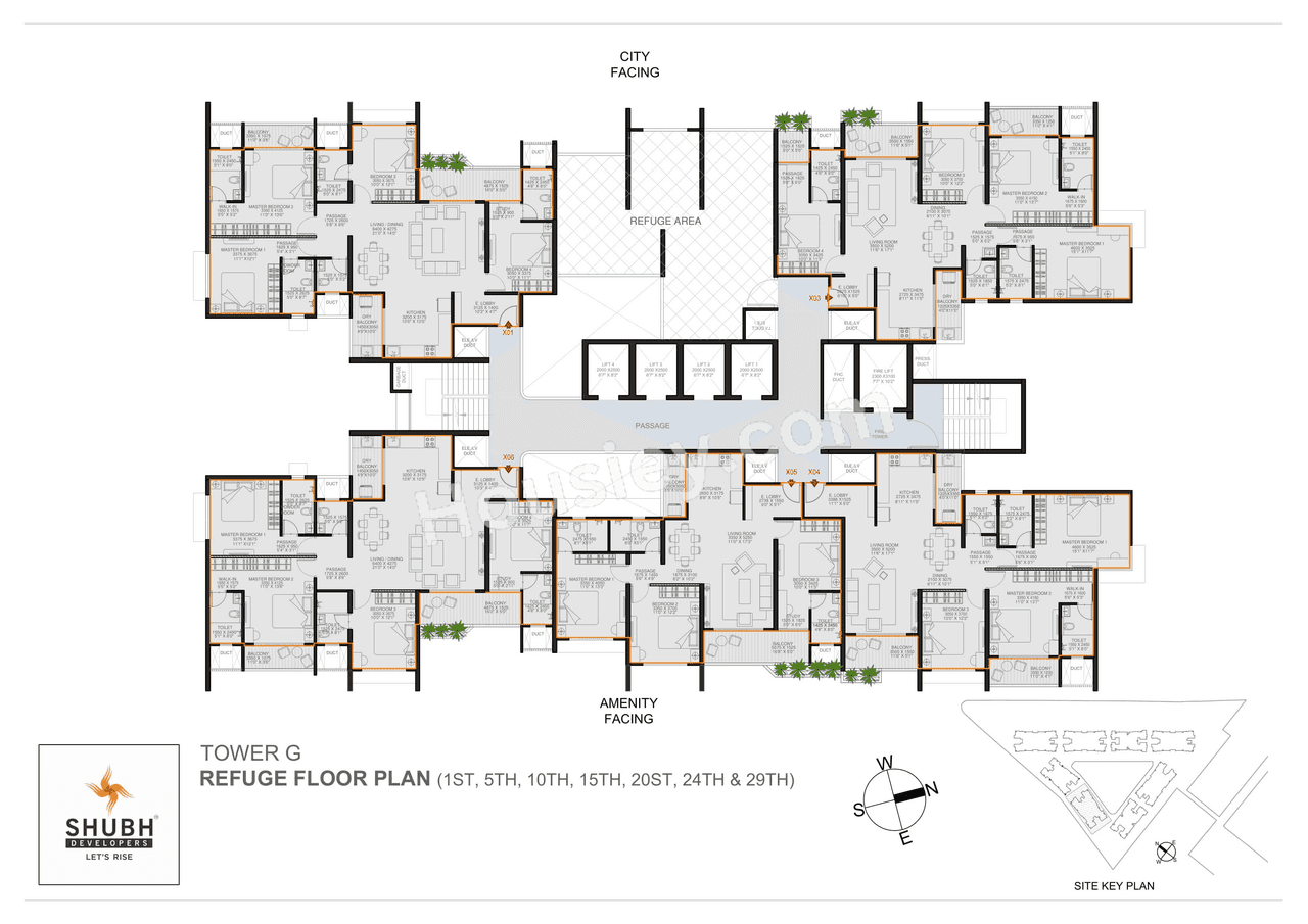 Shubh Veda Floor plan 9