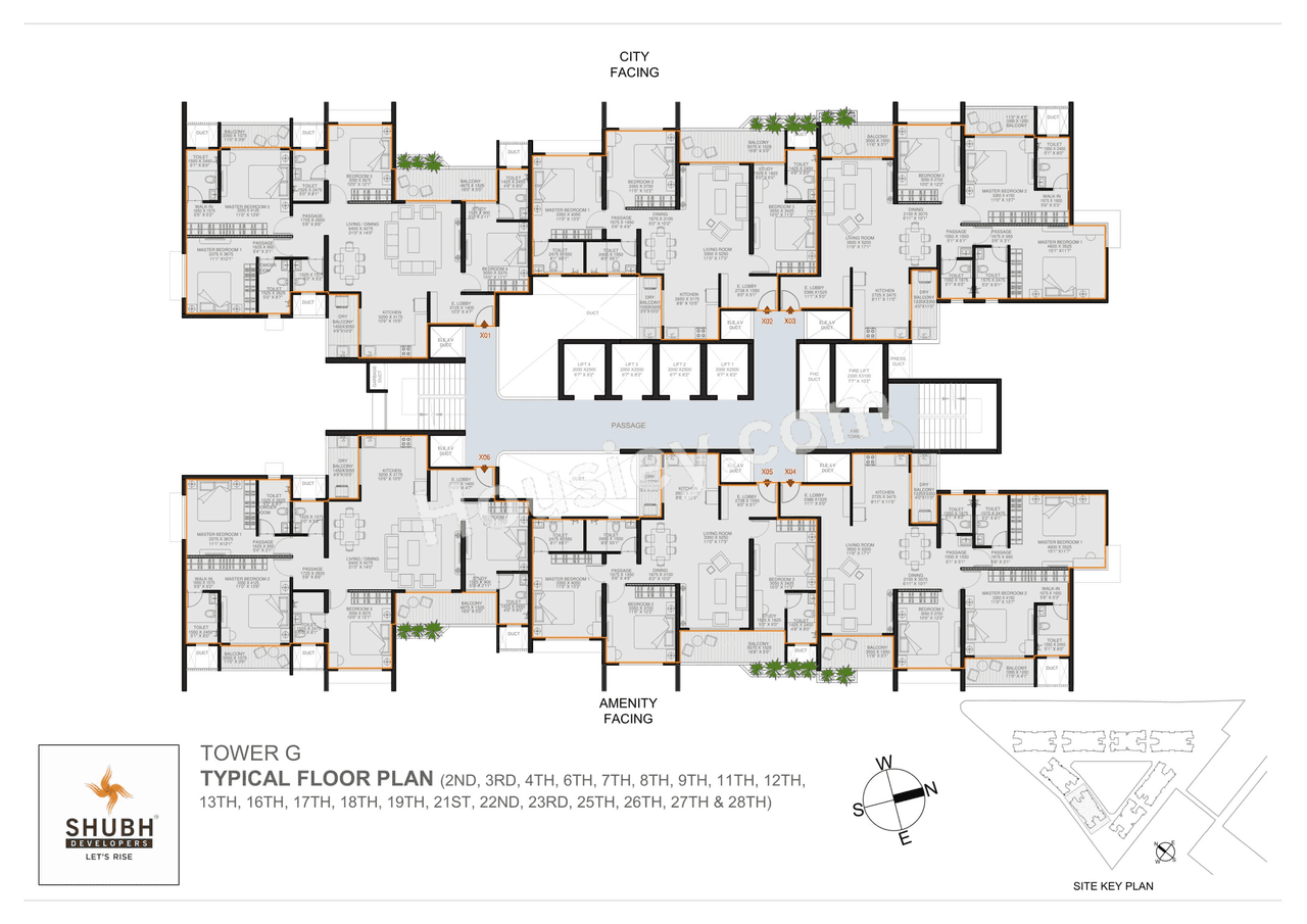 Shubh Veda Floor plan 10