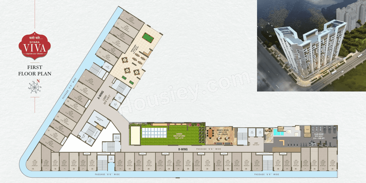 Siyara Viva Floor plan 1