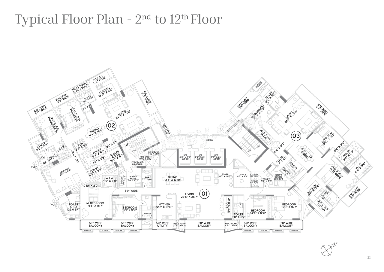 SKAV Grande Floor plan 2