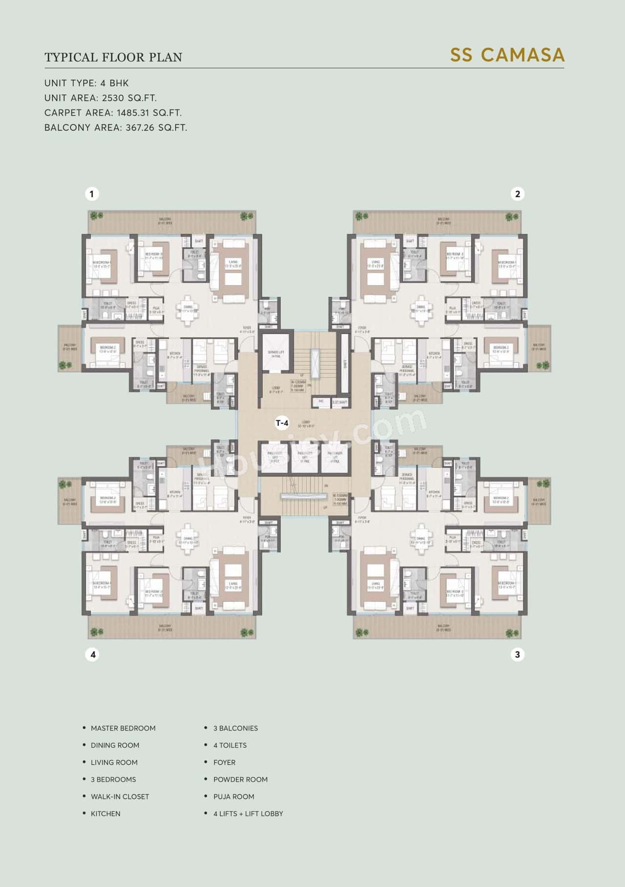 SS Camasa Floor Plan