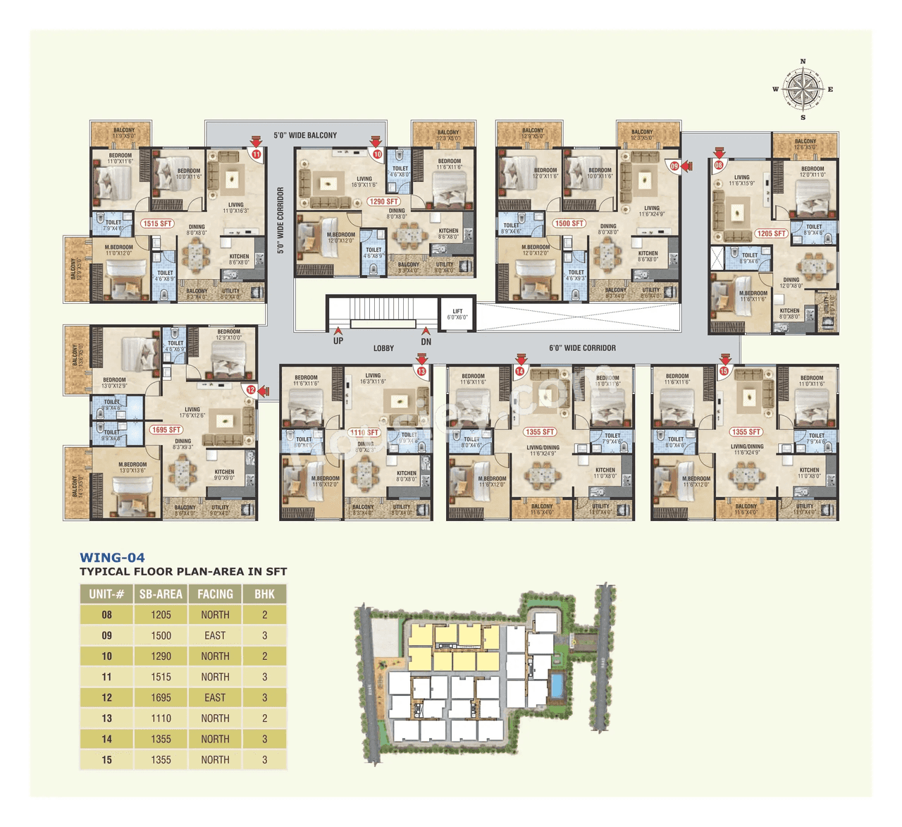SS Serinity Floor plan 4