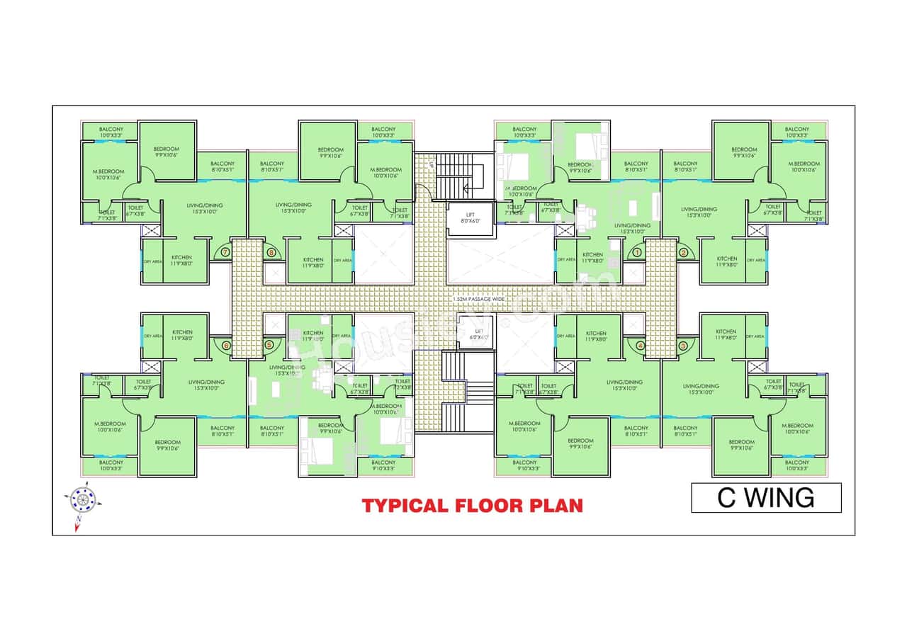 Tanish O2 Floor plan 2