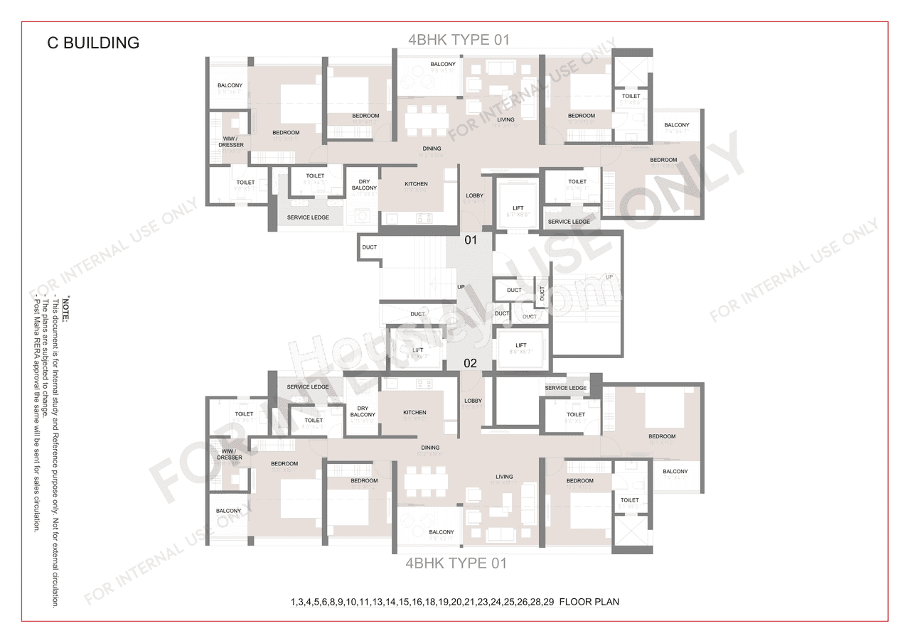 Tej Elevia Floor plan 5