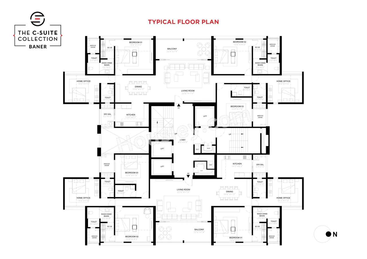 Tej Elevia Floor plan 8