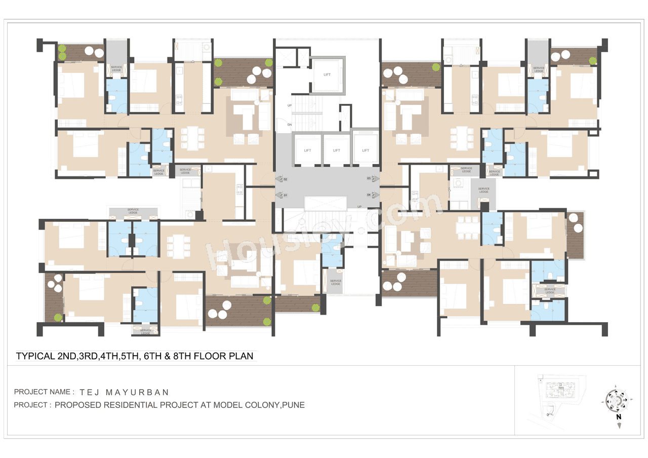 Tej Mayurban Floor Plan