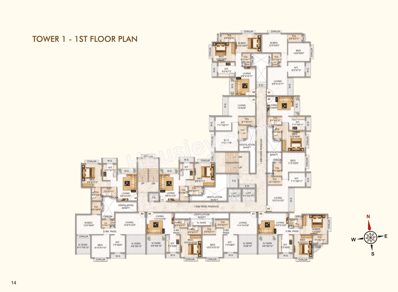 The Gateway Floor plan 1