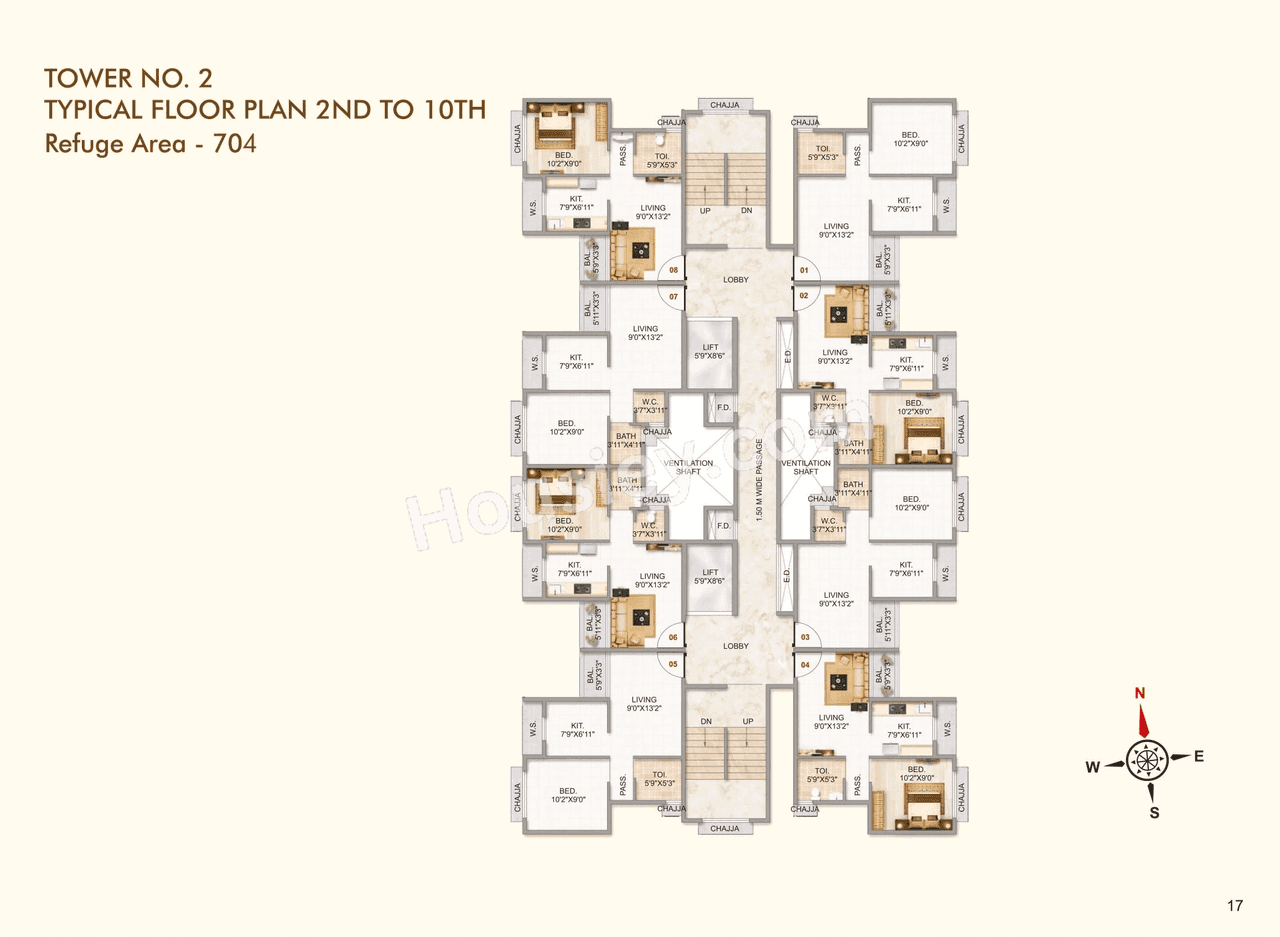 The Gateway Floor plan 6