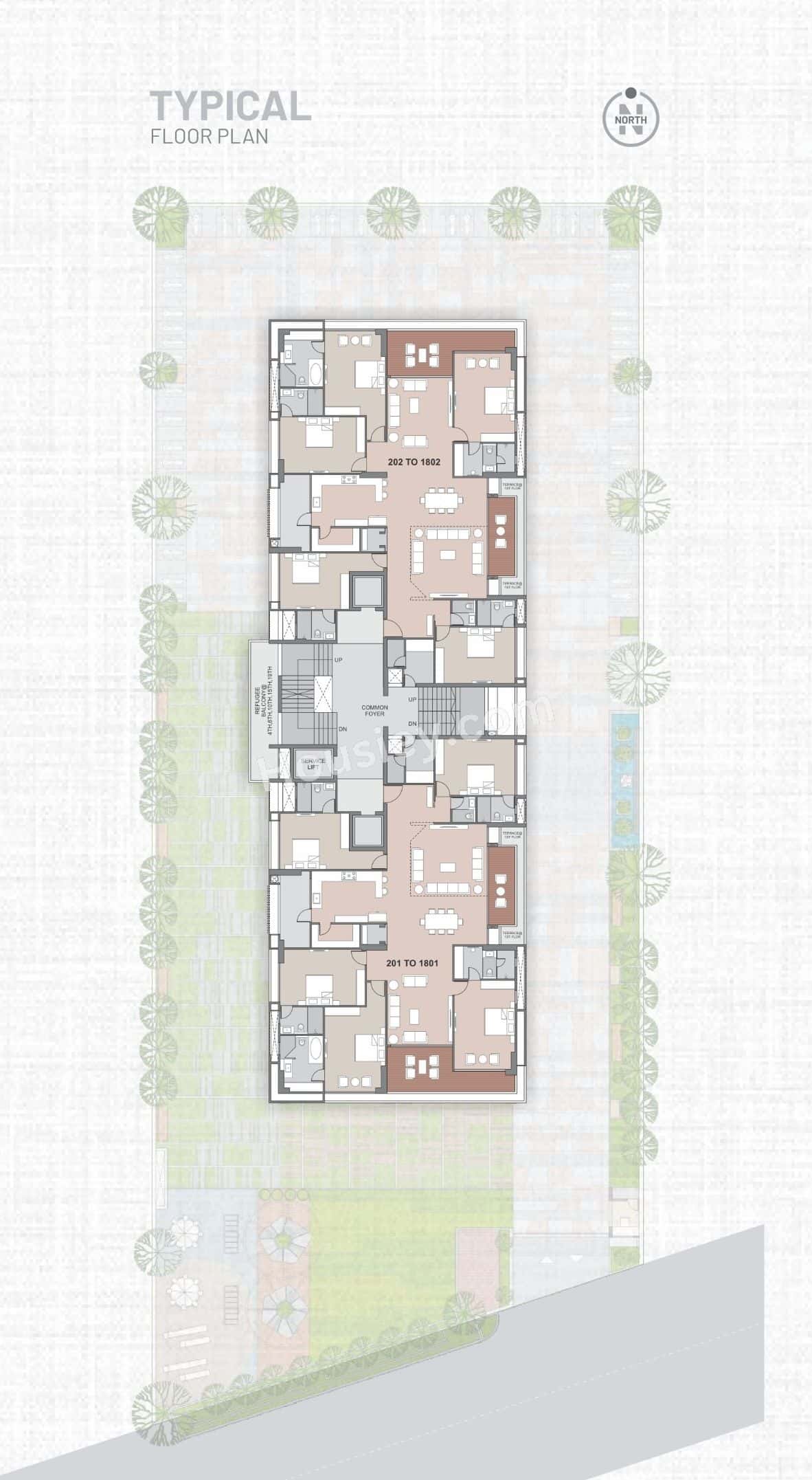 Times 40 Floor plan 1