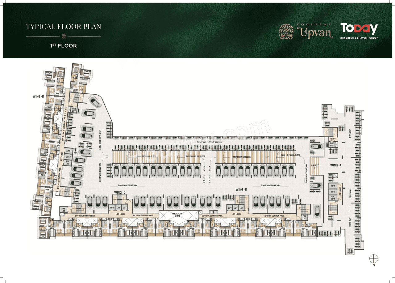 Today Upvan Floor plan 1