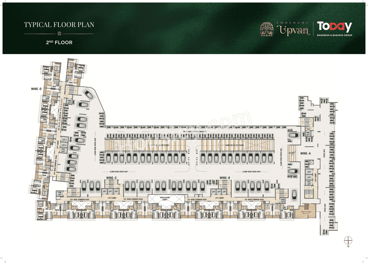 Today Upvan Floor plan 2