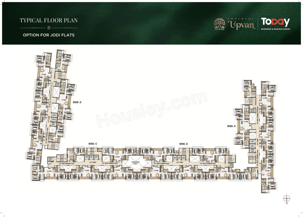 Today Upvan Floor plan 12