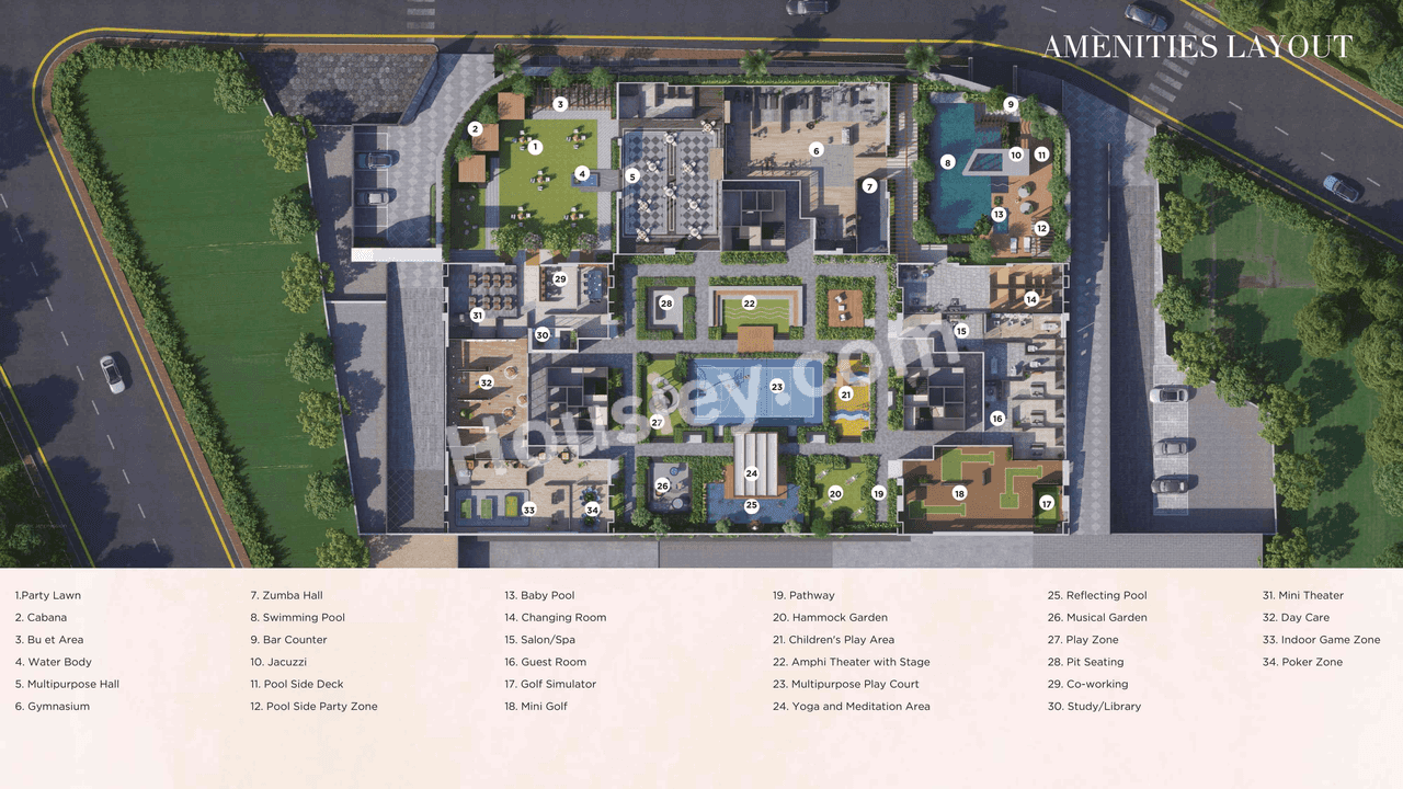 Triaa Rezo Floor plan 1