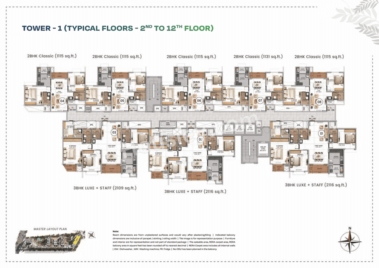 TVS Altura Floor plan 1