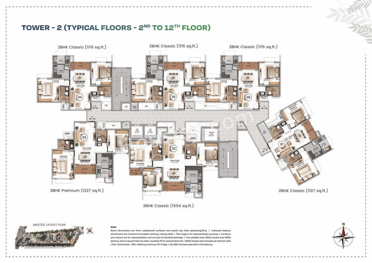 TVS Altura Floor plan 2