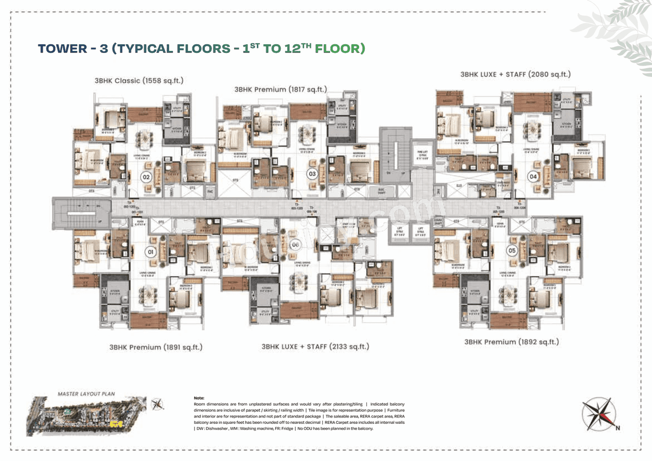 TVS Altura Floor plan 3