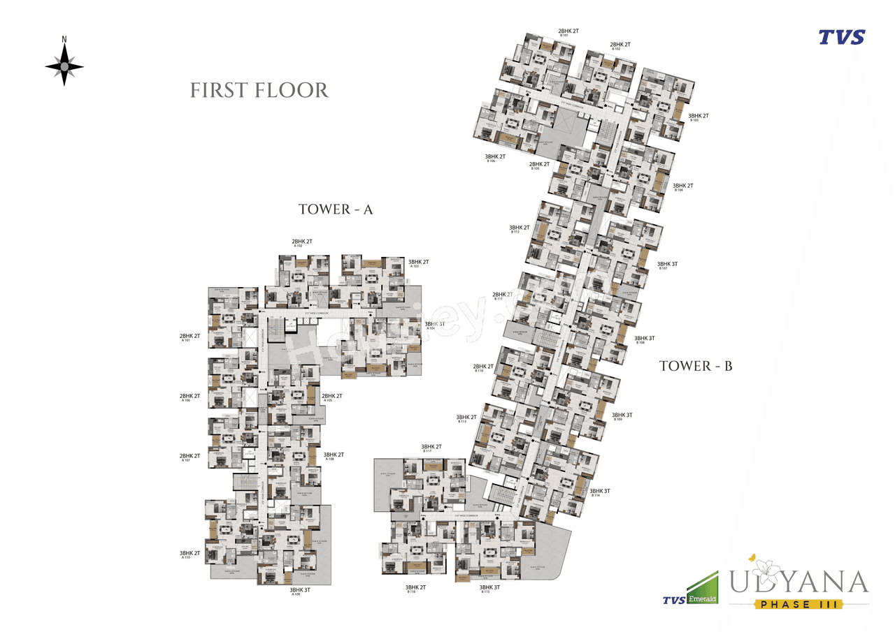 TVS Udyana Floor Plan