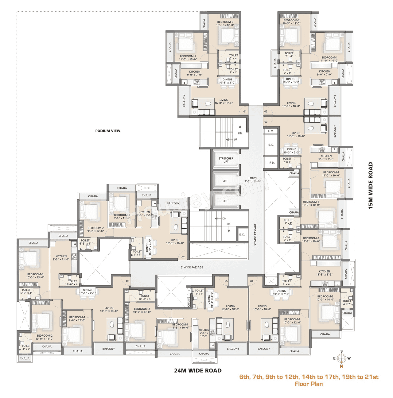 Uma Ananta Floor plan 3