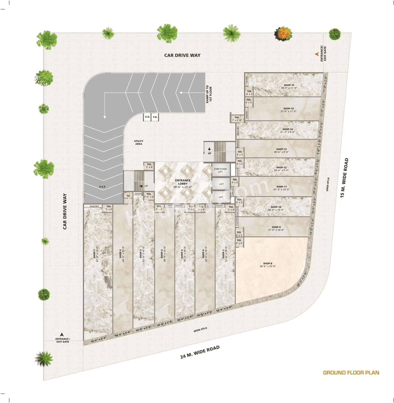 Uma Ananta Floor plan 4