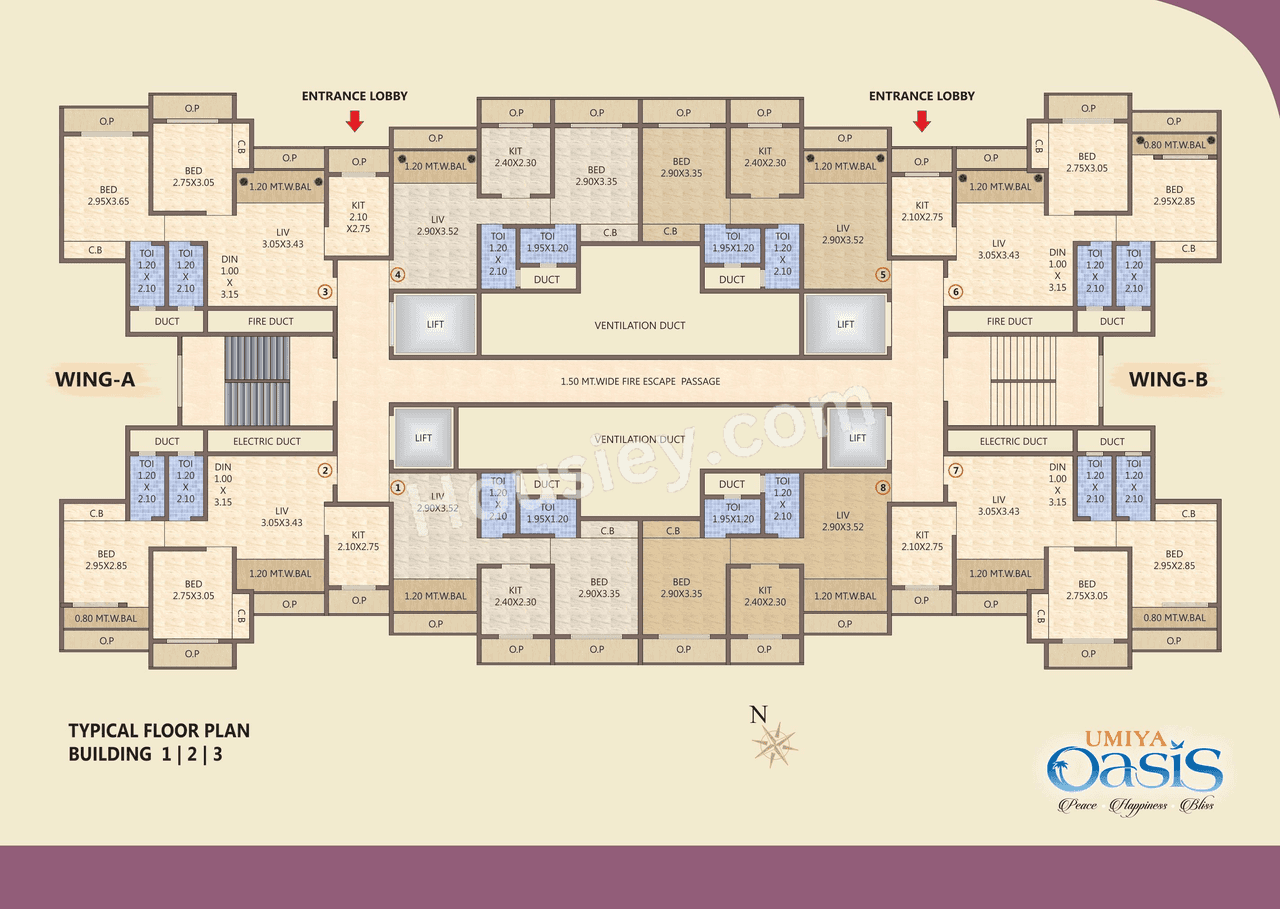 Umiya Oasis Floor Plan