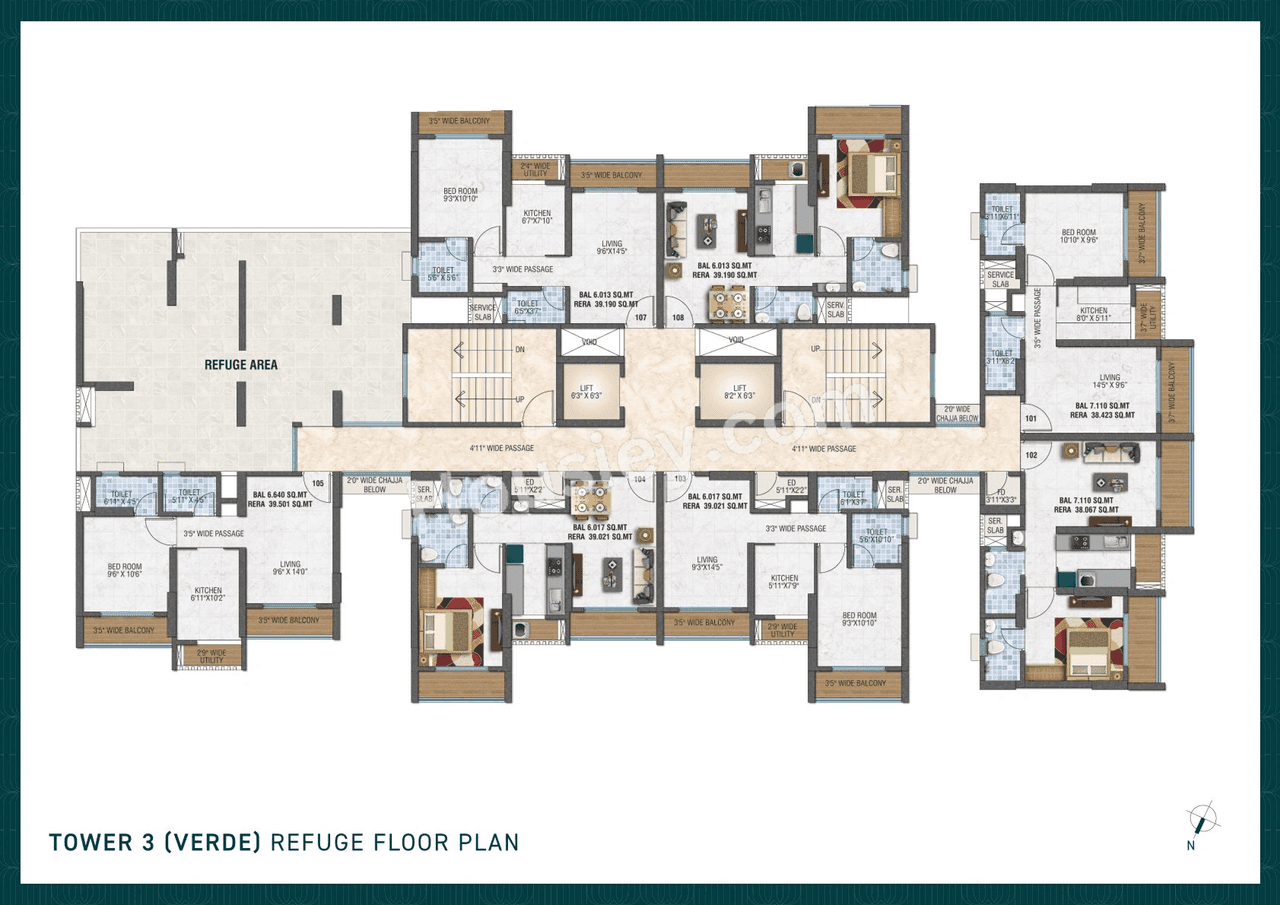 UniMax Life Floor plan 1