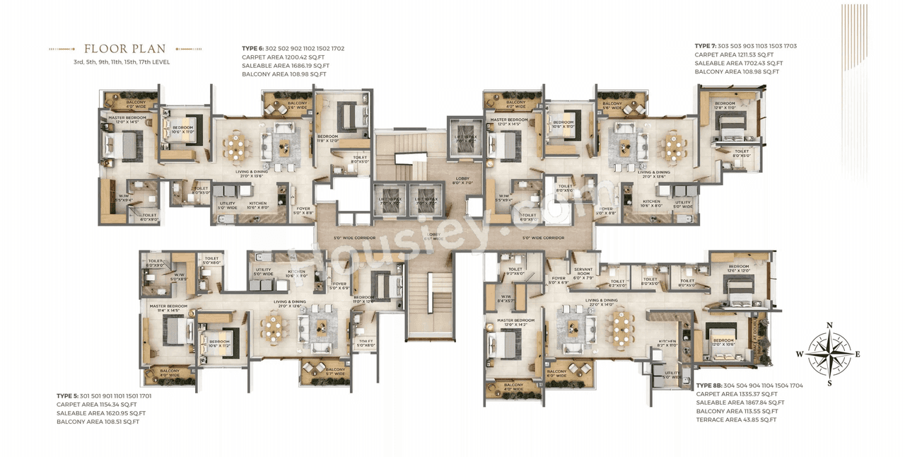 VBHC Aurora Floor Plan
