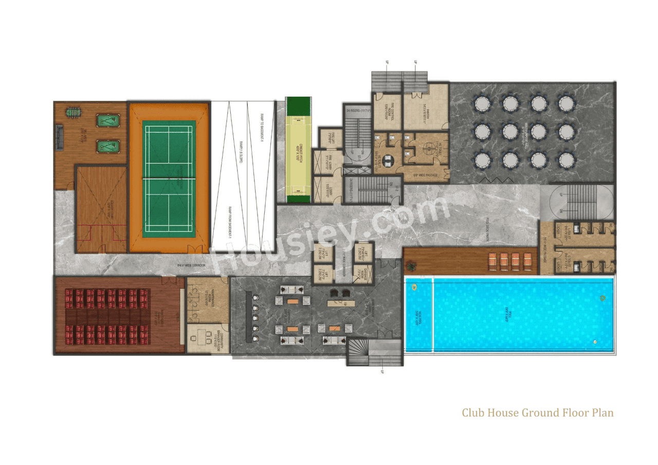 W by DSR Floor plan 2